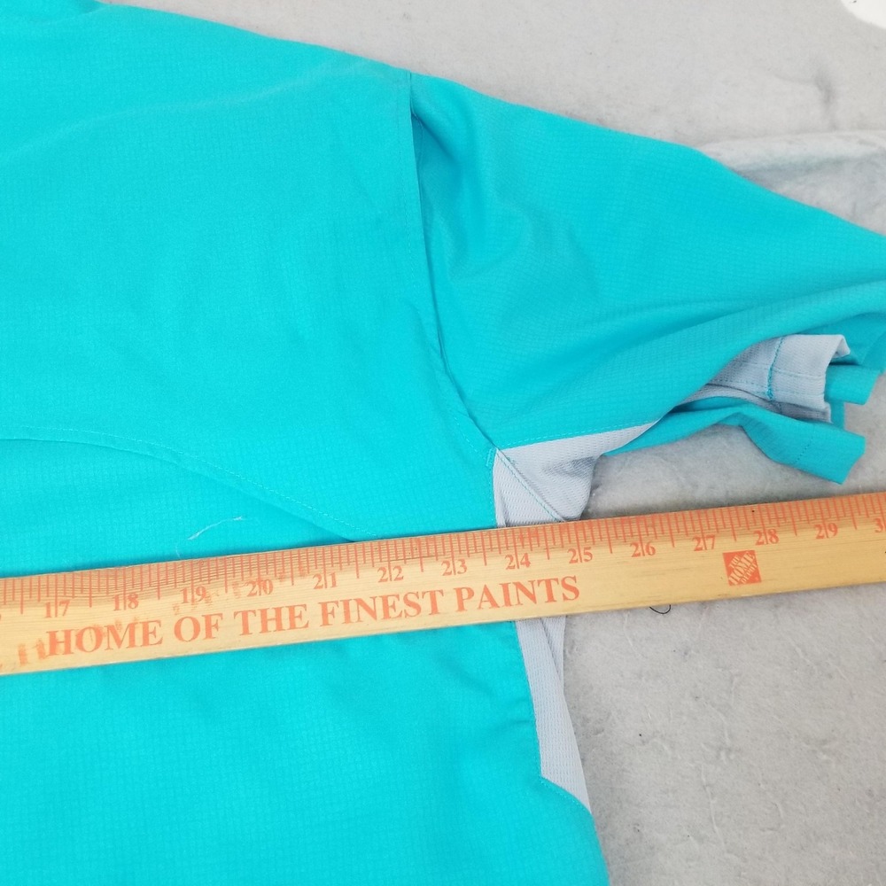 Reel Legends Mariner II Shirt Mens Large Blue Short Sleeve Fishing Vented - Picture 8 of 10